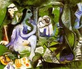 Le Dejeuner sur l herbe Manet 3 1961 Kubismus